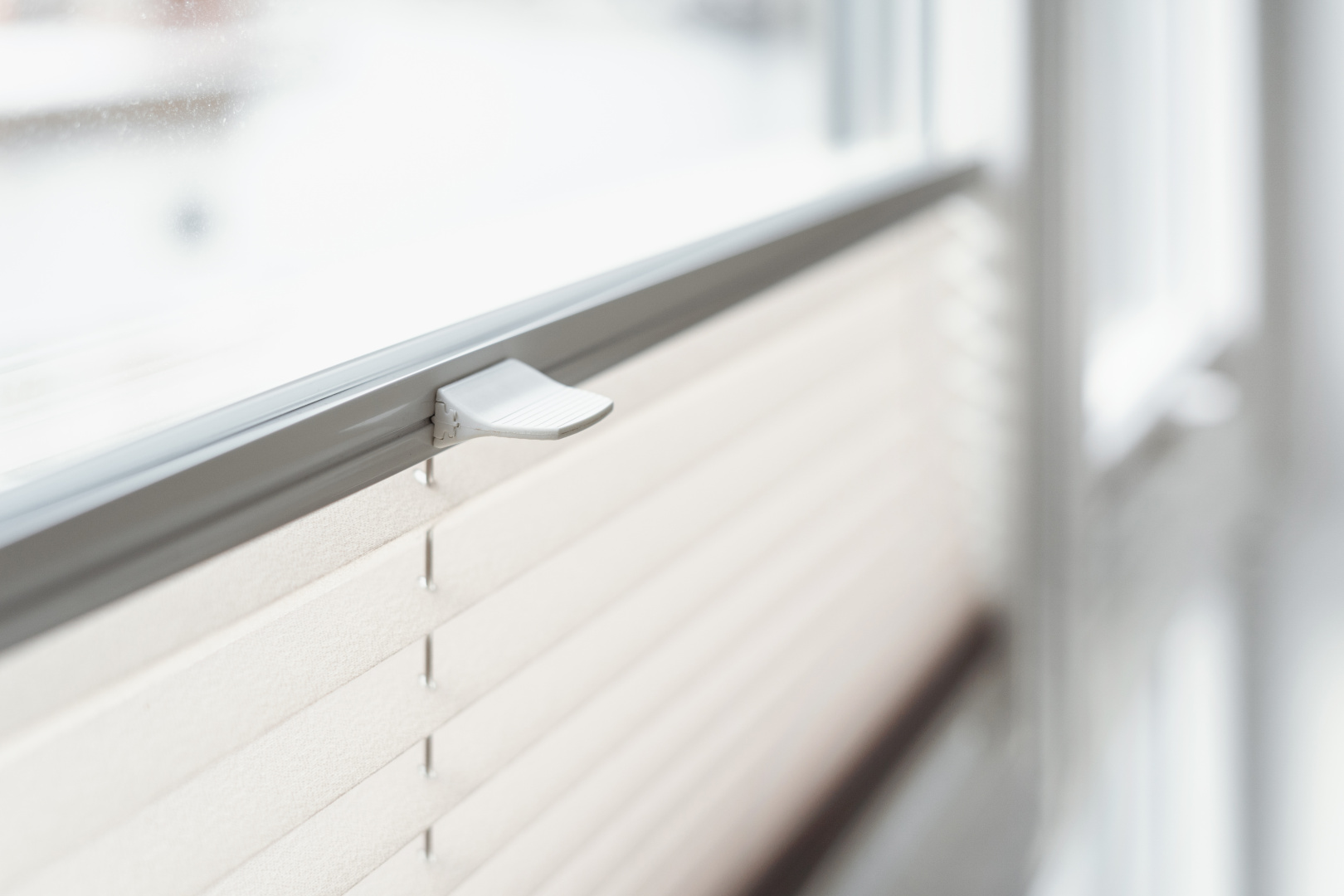 All pleated blinds in the knall store